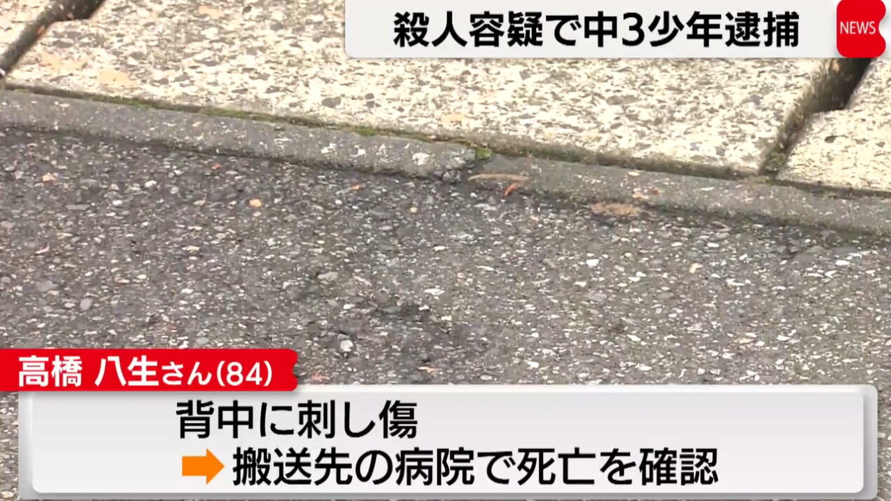 千葉 中3男子 殺人事件 テレ東BIZ